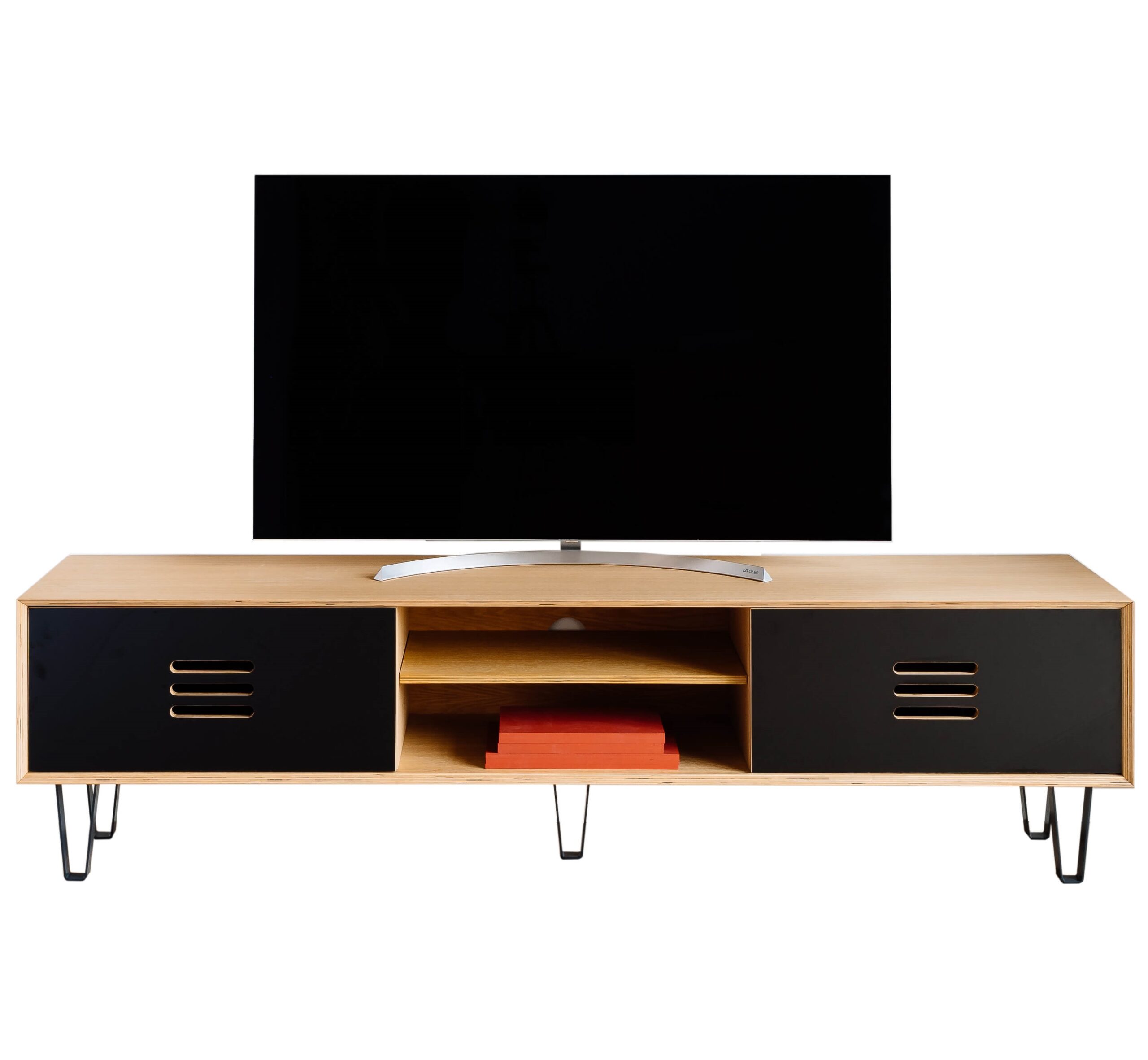 TV-stand NOBLE with sliding doors | Radis