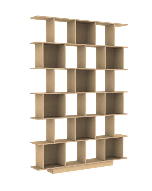 RADIS shelf BOXY M Medium Oak oilwaxed birch plywood no doors