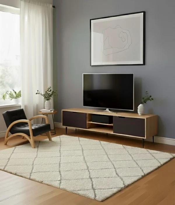 TV-stand NOBLE with sliding doors - Image 4