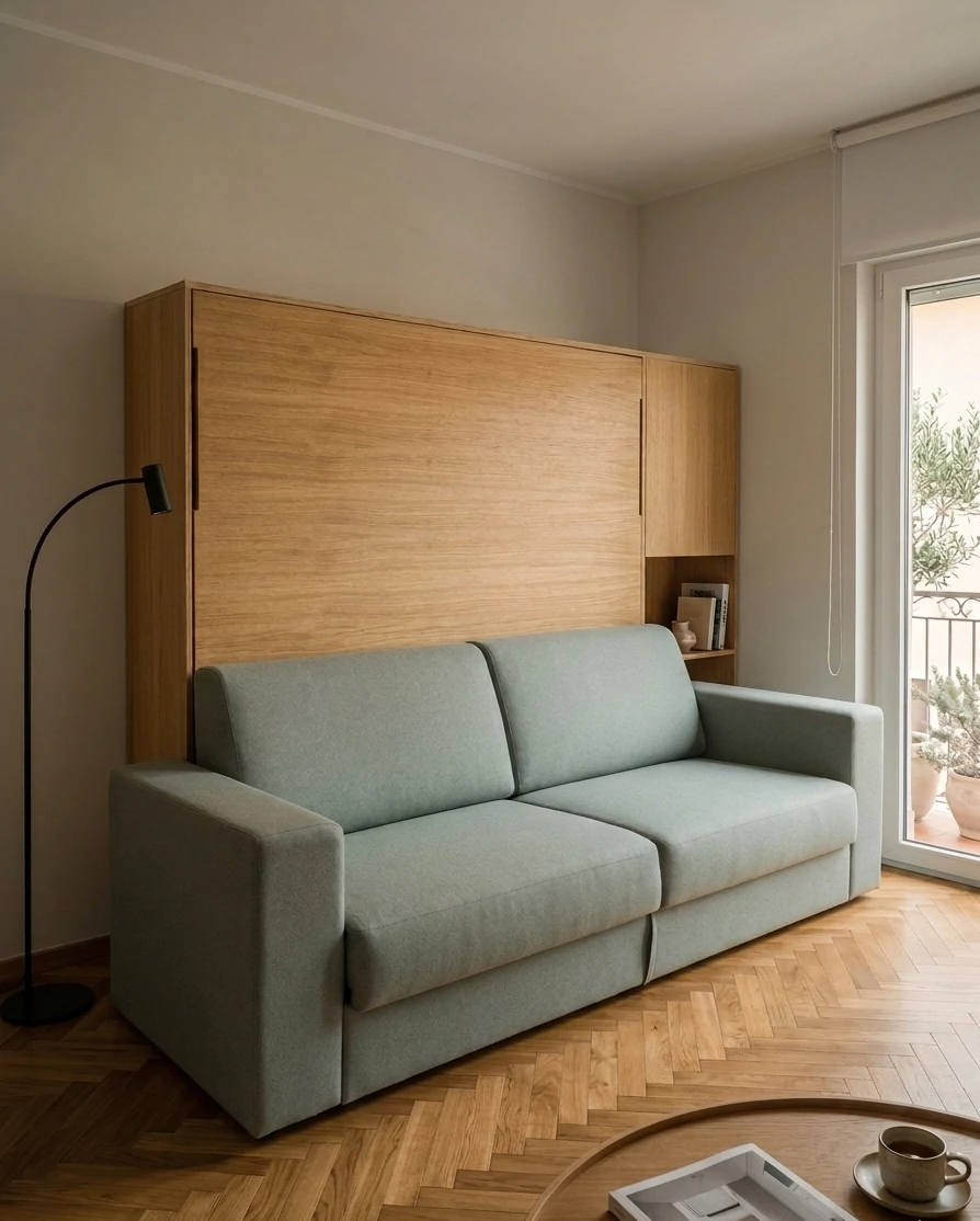 Radis Furniture hide-away bed wit