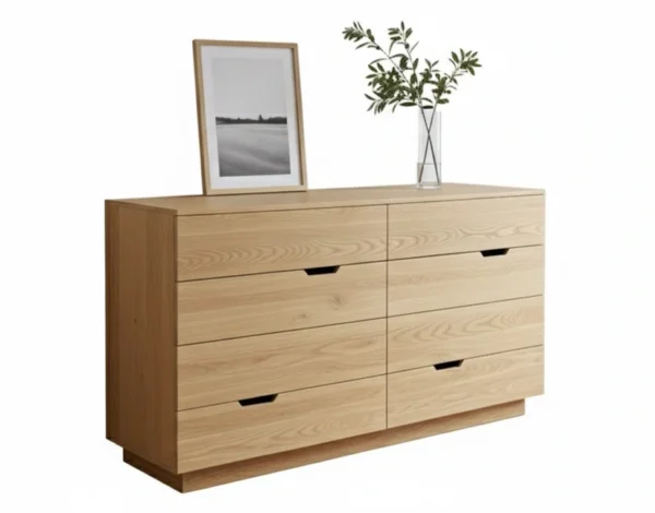 Radis drawer HUH 180cm Oak veneered plywood