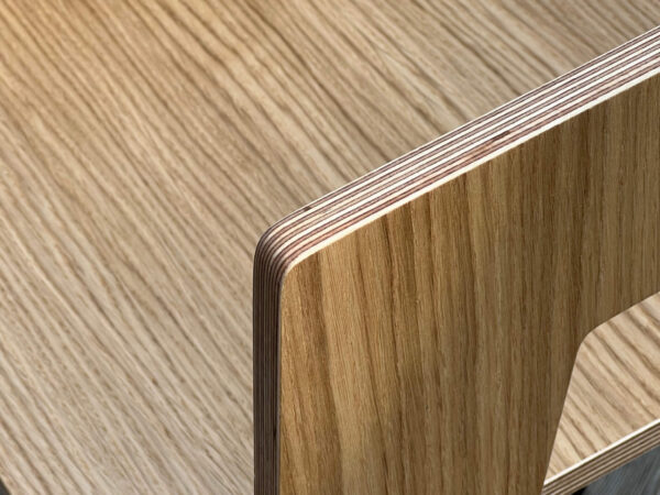 Radis stool CULA oak veneered plywood