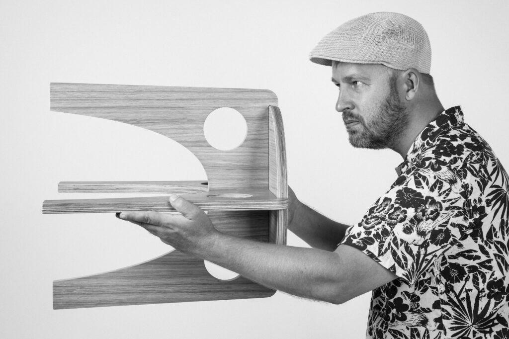 RADIS stoolTWIST with designer Martin Lazarev