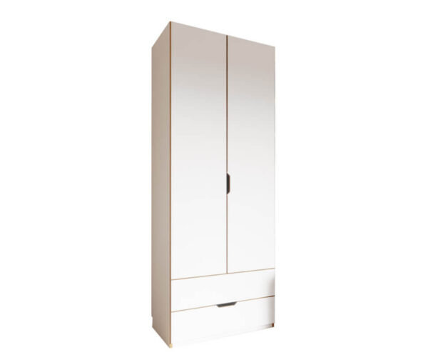 RADIS_wardrobe_NOBLE_white_HPL_plywood_drawers_visible